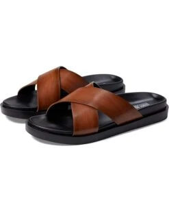 Stacy Adams Montel Cross Strap Slide Sandal | Sandals